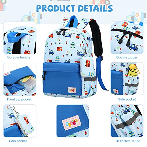 mygreen Kids backpacks, Cute Lightweight Water Resistant Preschool Backpack for Boys and Girls Chest Strap Unicorn Pink