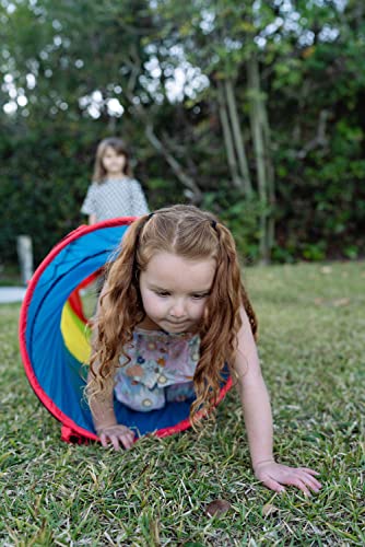 Pacific Play Tents 20560 Primary Colors 6' Play Tunnel 72" x 19" x 19"