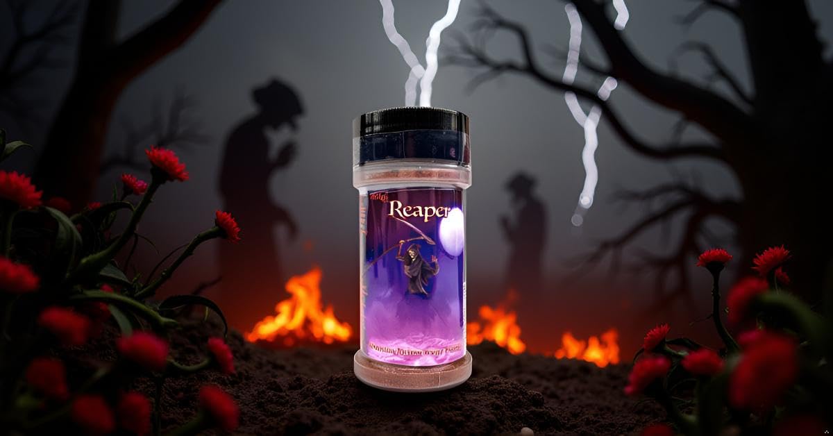 Wicked Reaper Carolina Reaper Chili Powder β 2 oz | Extreme Heat Dried Spice, 2.2 Million+ Scoville Heat Units | All-Natural Ghost Pepper Alternative
