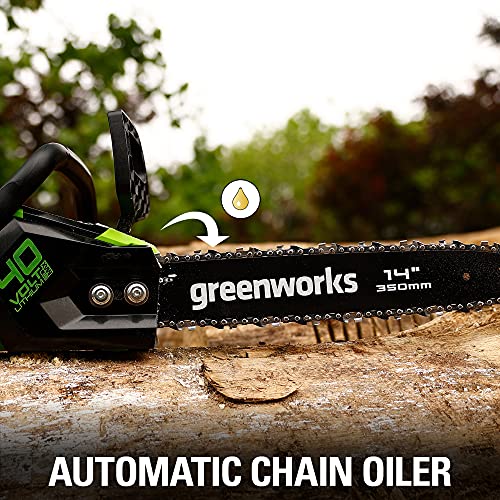 Greenworks 40V 14" Chainsaw, Tool Only