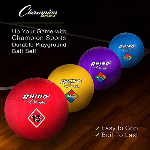 Champion Sports Physical Education Mixed Playground Ball Set