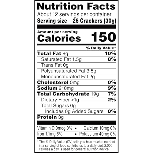 Cheez-It Cheese Crackers, Baked Snack Crackers, Lunch Snacks, Hot and Spicy, 12.4oz Box (1 Box)