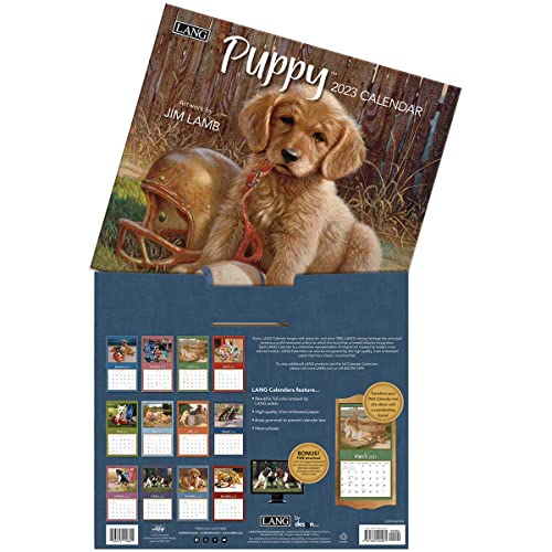 LANG PUPPY 2023 WALL CALENDAR