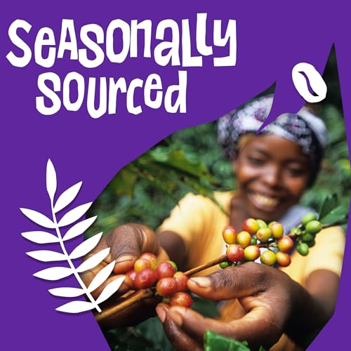 Ethical Bean Fairtrade Organic Coffee, Lush Medium Dark Roast, Ground Coffee Beans- 100% Arabica Coffee (8 oz Bag), 0.5 Pound (Pack of 1)