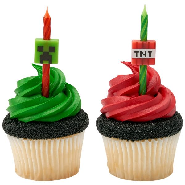 DecoPac MineCraft Candles 6pk