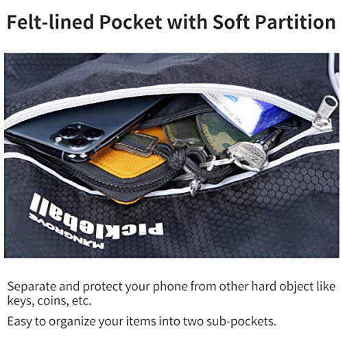Mangrove Pickleball Backpack with Hook, Safety Pocket, Bottle Holder - For Men and Women