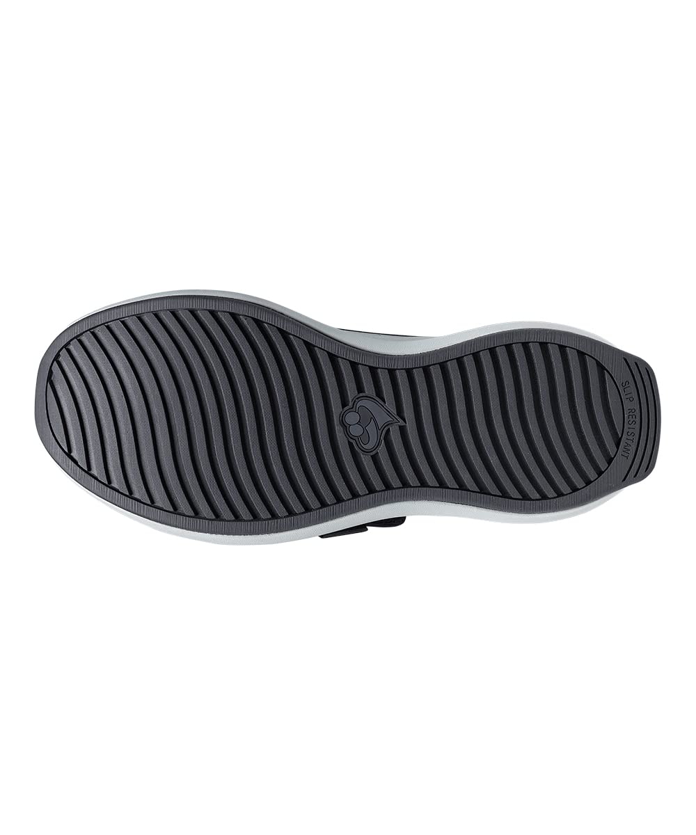 Silvert's Adaptive Clothing & Footwear Men’s Extra Wide Comfort Shoes with Easy Touch Closures - Best Walking Shoes for Seniors - Black 13