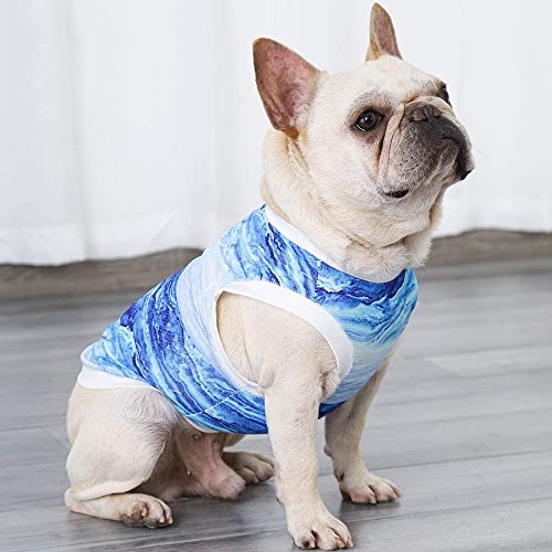 SHIAOMIN Dog Cool Vest Instant Cooling Bulldog Clothes on Summer for Small to Medium Dogs and Cats (Medium)