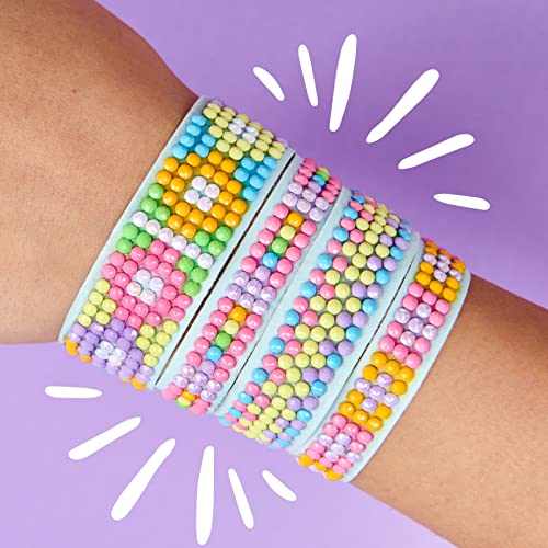 Blingle Bands DIY Gem Friendship Bracelet, 8 Band Deluxe Studio - Arts & Craft Activity for Ages 7 and Up, Multicolor (25204)