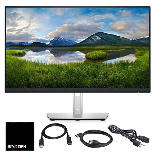 Dell P2425H 24" 16:9 IPS Computer Monitor Screen with DisplayPort and USB 3.0 Upstream Cables - New Model