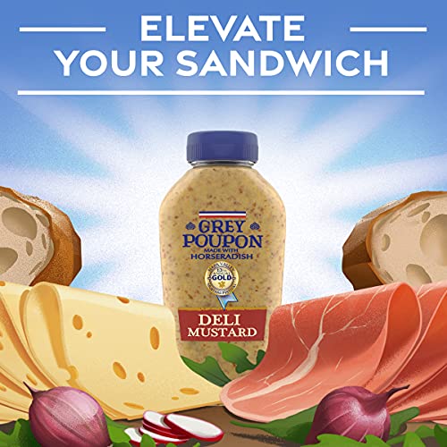 Grey Poupon Deli Mustard (10 oz Squeeze Bottle)