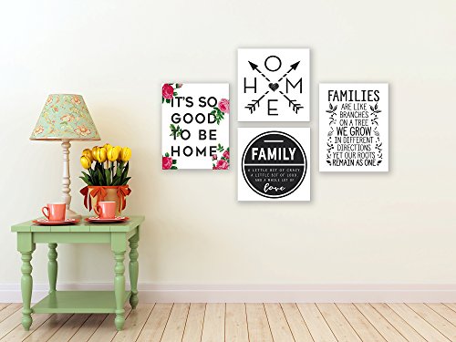 Stupell Industries Families Are Like Branches Framed Giclee Texturized Art, Proudly Made in USA