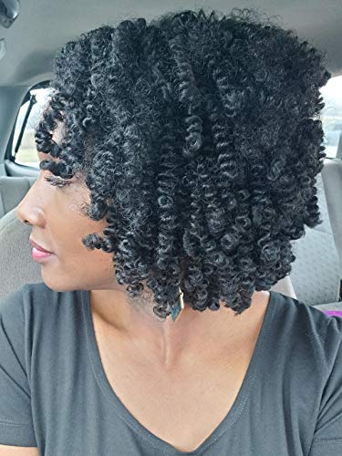 ToyoTress Boho Box Braids Crochet Hair - 12 Inch 8 Packs Ombre Orange Box Braids Crochet Hair Curly End Crochet Braids, Short Pre-looped Synthetic Braidsing Hair Extensions (12 Inch, T350-8P)