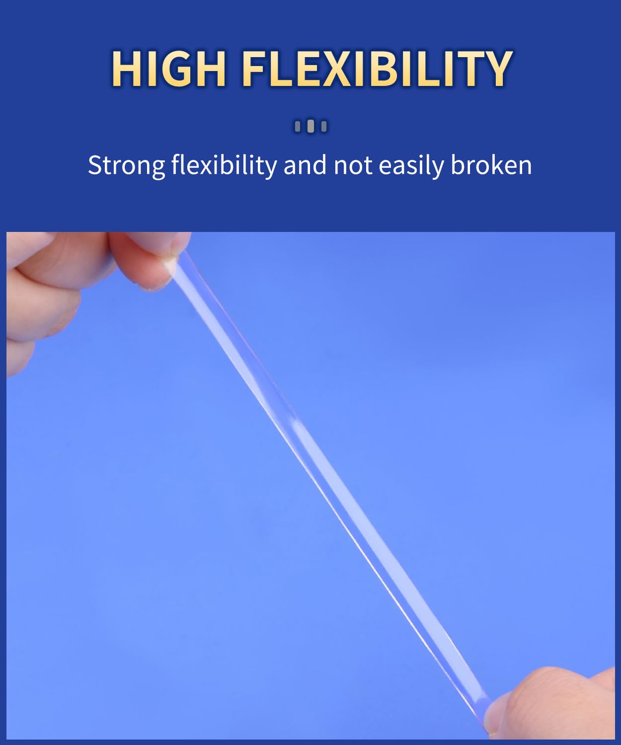 PHIXBEAR Large Mounting Putty No Residue, Double Sided Tape Glue Adhesive Dots Clear Museum Sticky Tack, Picture Hanging Strips Fixed Posters Decor Art Craft Party, 0.39 x 0.78 in (252 Pcs)