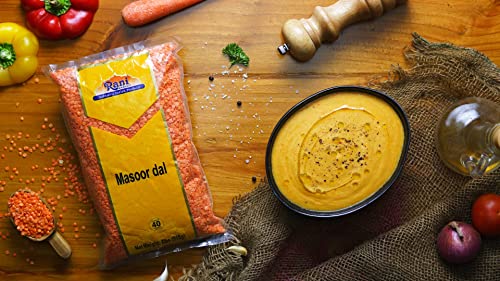 Rani Masoor Dal (Indian Red Lentils) Split Gram, 32oz (2lbs) 908g ~ All Natural | Gluten Friendly | NON-GMO | Kosher | Vegan | Indian Origin