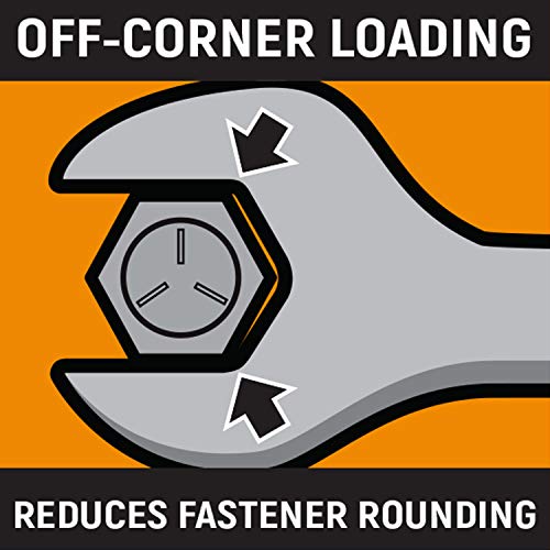 GEARWRENCH GearBox 12 Pt. XL Flex Head Double Box Ratcheting Wrench, 21mm - 86021 , Black