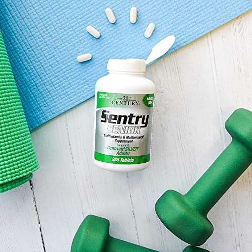 21st Century Sentry Senior Tablets, 125-Count (22390)