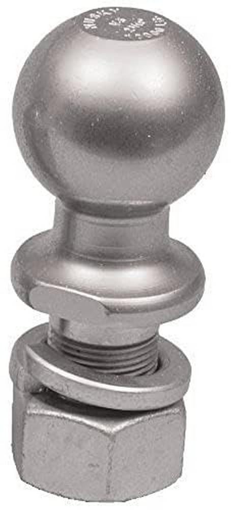 HUSKY TOWING 34917 2 X 3/4 X 1-3/4 Chrome Solid Steel Trailer Hitch Ball
