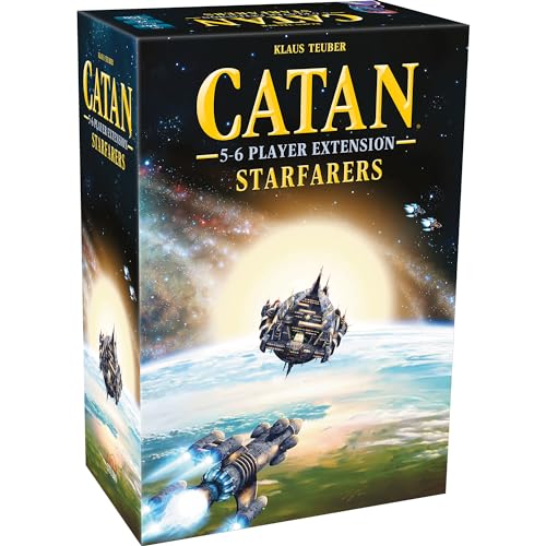 CATAN Starfarers Board Game - Compete for Galactic Council Ambassadorship! Strategy Game, Family Game for Kids and Adults, Ages 14+, 3-4 Players, 120 Minute Playtime, Made by CATAN Studio
