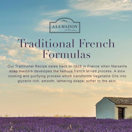 A LA MAISON French Hydrating Liquid Body Wash, Sweet Almond - Natural Body Wash Made with Essential Oils - Biodegradable, Plant-Based, Vegan, Cruelty-Free, Alcohol & Paraben Free (25.36 oz, 1 Pack)