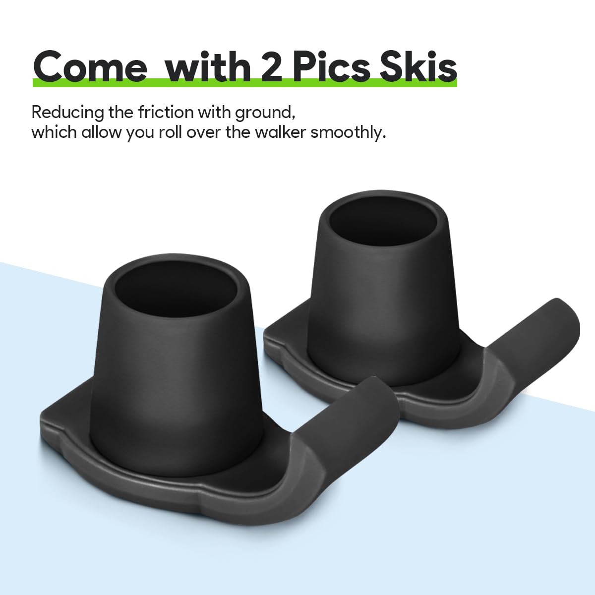 Delog Narrow Walkers for Seniors, Small Walkers for Seniors Tight Spaces Support Up to 350lbs, Standard Walkers for Adults
