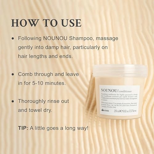 Davines Nounou Conditioner, 2.64 fl. oz.