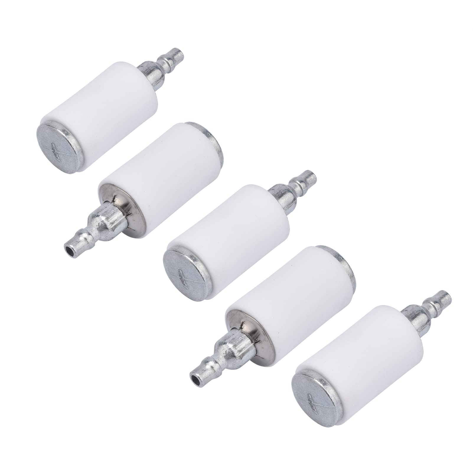 5 Pieces Fuel Gas Filter for Weed Eater Husqvarna Poulan 2250LE 2055 2075 2150 2155 Chainsaw