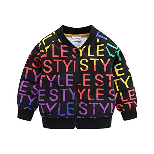 Mud Kingdom Solid Baseball Jackets for Toddler Boys Zip Front White 2T