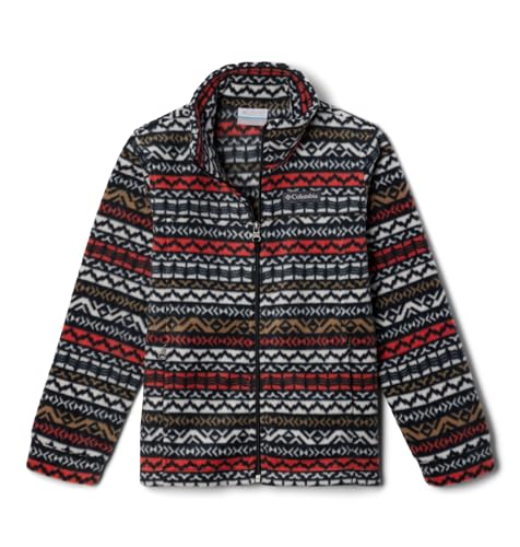 Columbia Toddler Boys Zing III Fleece, Mountain Blue Check, 3T