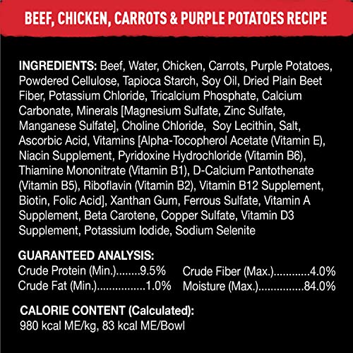 Cesar Wholesome Bowls Adult Wet Dog Food Variety Pack, 3 oz. Bowls (22 Count, Pack of 1)