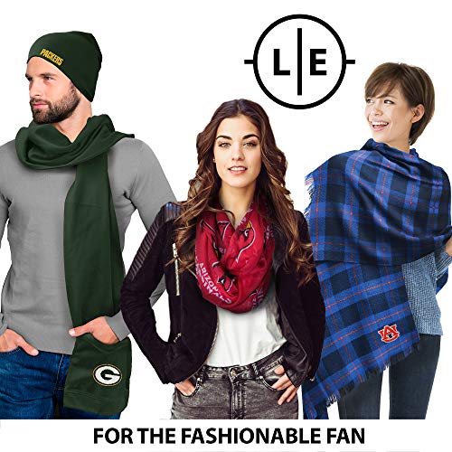 Littlearth unisex-adult NFL Atlanta Falcons Waffle Knit Scarf, Grey, 70" x 8"