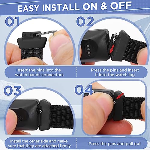 WNIPH Nylon Bands Compatible for Fitbit Inspire 3/Inspire 2/Inspire/Inspire HR/Ace 3/Ace 2 Bands, Breathable Sport Replacement Straps Soft Adjustable Solo Loop Nylon Wristband for Women Men