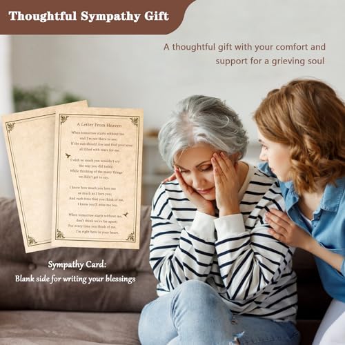 Doopeer Memorial Gifts for Loss of Brother, 32" Sympathy Wind Chimes for Loss of Brother, Bereavement Gifts Loss of Brother, Loss of Brother Sympathy Gifts, Windchimes in Memory of Brother (Bronze)