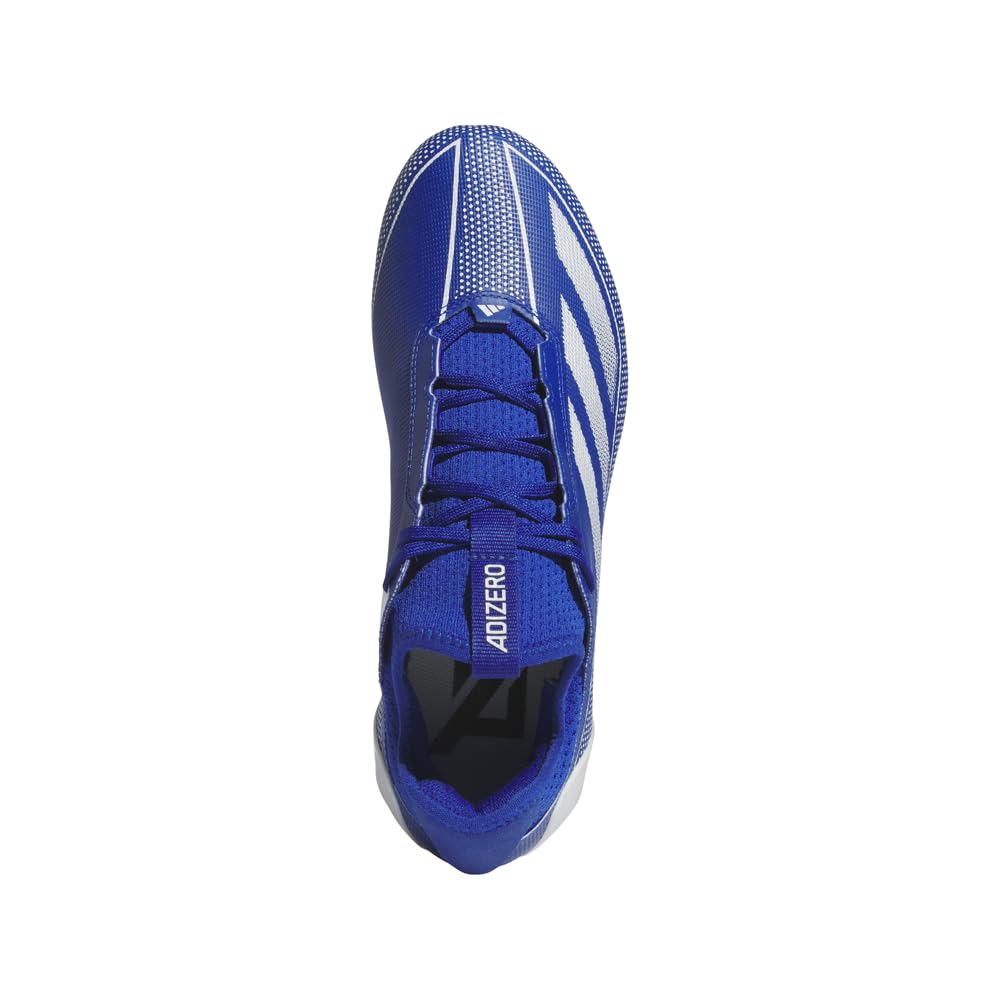 adidas Men's Adizero Electric.1 American Football Sneaker, Team Royal Blue/White/Team Royal Blue, 8