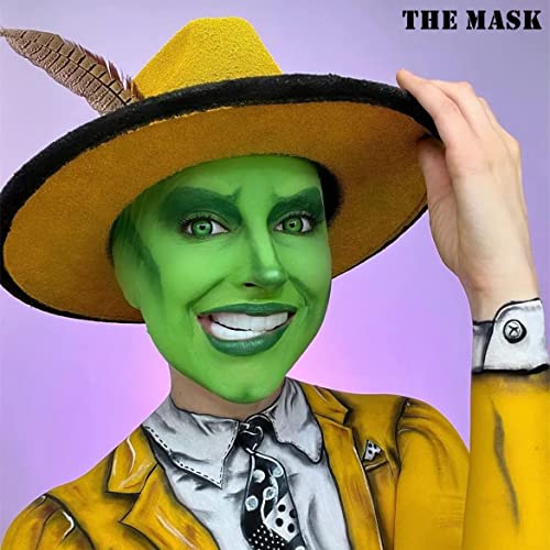 Go Ho Orange Face Paint Stick,Water Based Washable Face Body Paint Stick,Non-toxic Full-coverage Cream Body Paint for Adults Children Halloween Cosplay SFX Tiger Pumpkin Makeup