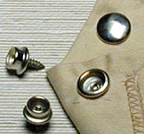 RV Designer A304, Window Covering Hardware, Snap Kit with Tools, Fabric to Wall, Six Fasteners