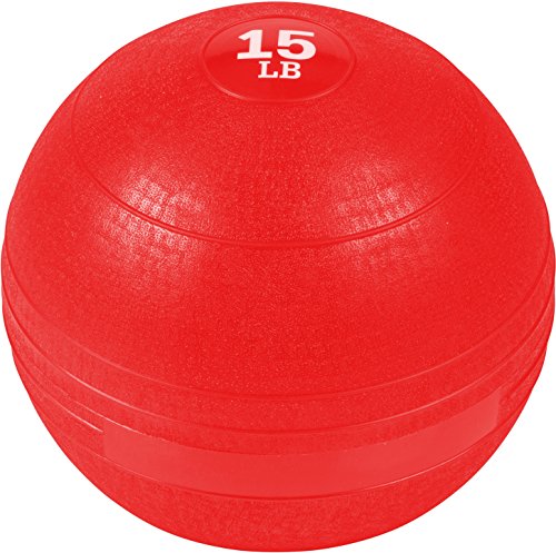 Trademark Innovations Exercise Slam Medicine Ball (Black, 15lbs)