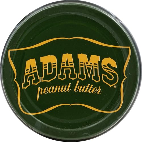 Adams 100% Natural Crunchy Peanut Butter, 16 Ounces