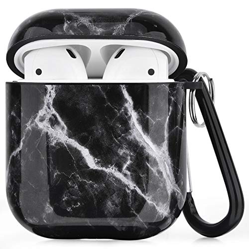 CAGOS for Airpod Case, Come with Airpod Cleaner Kit, Cute Patterns Protective Hard TPU Airpods Gen 2 Case Cover Compatible with Apple Airpods 2nd 1st Generation Case for Women Men, White Cactus