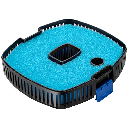 VIVOHOME Replacement Sponge Filter Media Basket for 4-in-1 Pond Filter System Kits, Extra Fountain Filter Tray for Improving Filtration Effect, Pack of 1