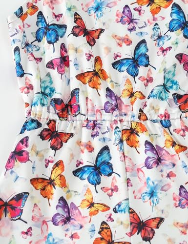 Toddler Baby Girl Romper Sleeveless Halter Neck One Piece Strap Jumpsuit Cute Little Girl Summer Clothes With Side Pockets