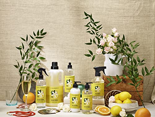 Caldrea Liquid Laundry Detergent, Effective for all Fabrics and all Temperatures, Sea Salt Neroli Scent, 64 oz