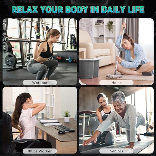 APHERMA Massage Gun, Muscle Massage Gun for Athletes Handheld Electric Deep Tissue Back Massager, Percussion Massage Device for Pain Relief with 30 Speed Levels 9 Heads