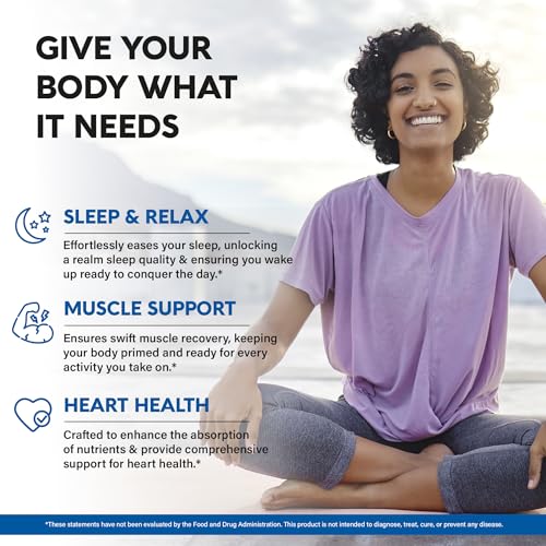 Magnesium Gummies Glycinate & Citrate 500 mg - for Adults & Kids - Vitamin B6 | Vitamin B12 | Vitamin D3 - Sleep, Muscle & Heart Health Support - GMO & Sugar Free - Berry Flavor - Vegan, 60 Gummies