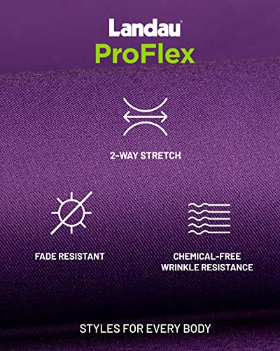 Landau Proflex Tailored Fit Comfort Stretch 4-Pocket Scrub Pants for Women 2043 Sandstone 5XL