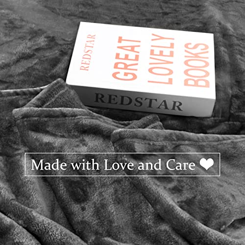 Edenleaf Big Oversized Soft Blanket, Giant California King Warm Blanket for Whole Family, Bed, Sofa, Couch, Travel, Camping 120x120 Orange