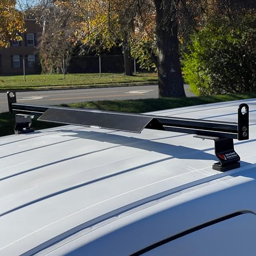 2 Bar Rack System for The Transit Connect 2010-13, NV200 or Chevy City Express Black