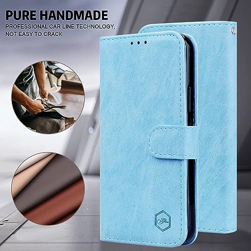 VODEFOX for Samsung Galaxy A54 5G Case,Galaxy A54 5G Phone Case Wallet,Cute 3D Print Flip Folio PU Leather Phone Cover with Card Holder Magnetic Closure for Samsung Galaxy A54 5G - Dream Flower