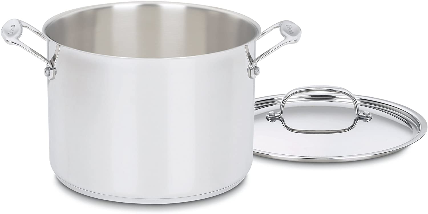 Cuisinart 77-10P1 10-Piece Chef's-Classic-Stainless Collection, Cookware Set