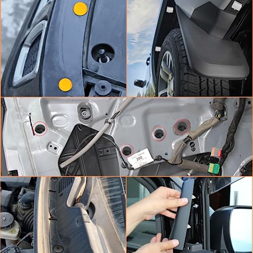 GOOACC 1001PCS Universal Car Clips Mixed Auto Bumper Fender Trim Door Panel Shield Engine Cover Retainer Rivet Push Clips with fastener remover for GM Ford Chrysler Toyota Lexus Honda Acura Dodge Jeep